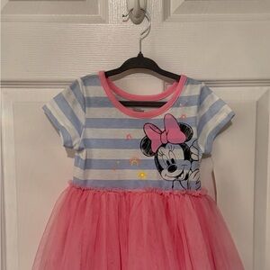 Disney Minnie Mouse Pink and Blue Dress